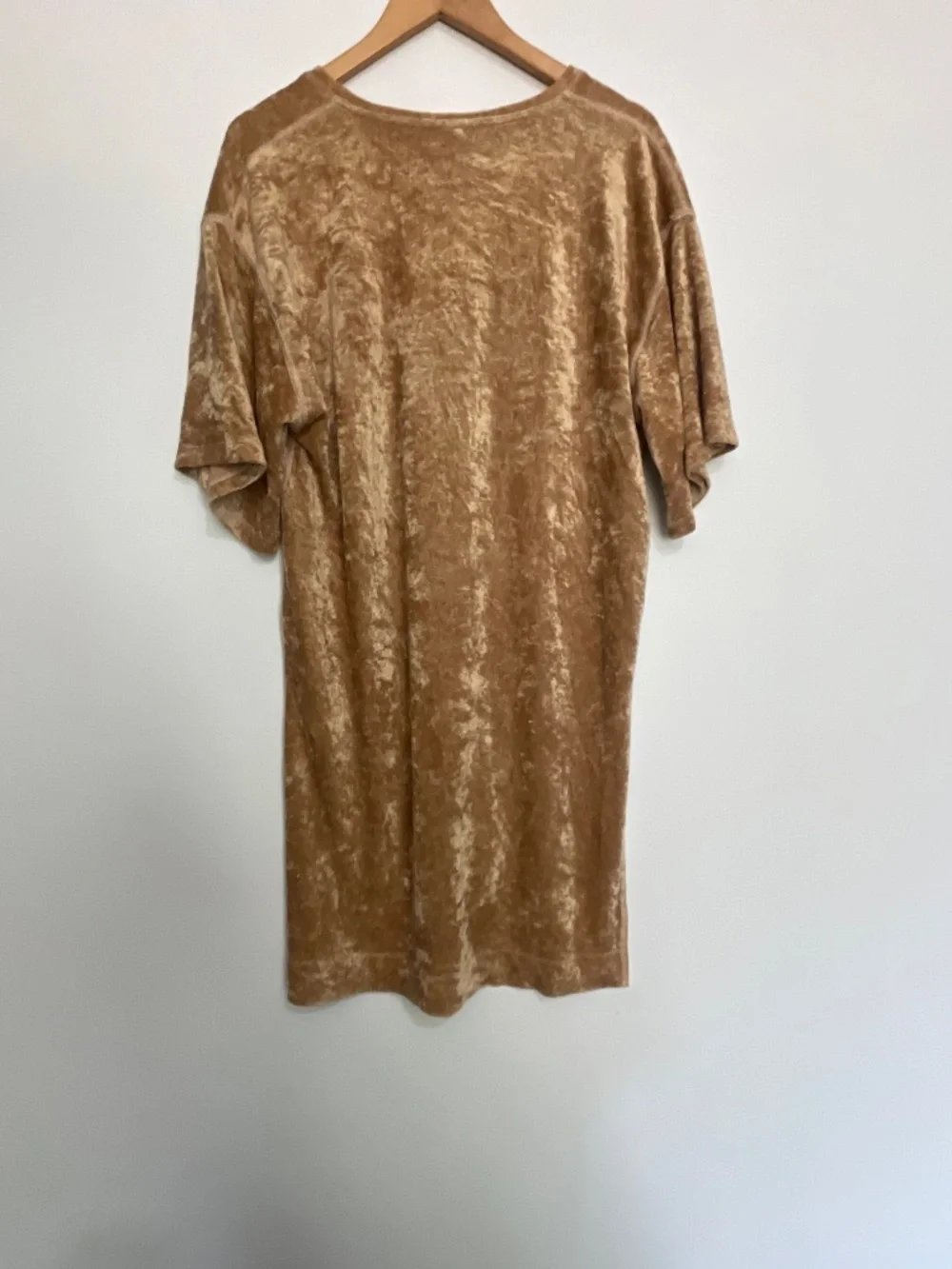 Free People XS Luxe Crushed Velvet Tunic Dress